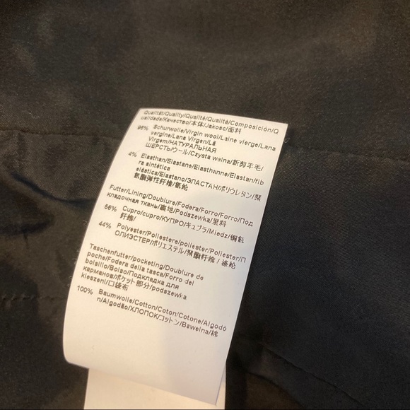 Hugo Boss Stretch Wool Jacket with Narrow Lapels - Picture 7 of 16